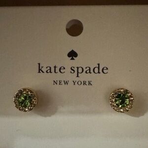Kate Spade Peridot Green Earrings